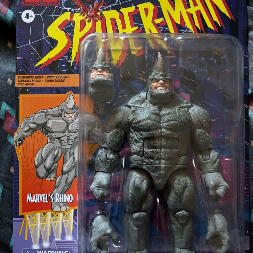 Marvel Spider-Man Rhino Action Figure - Gray